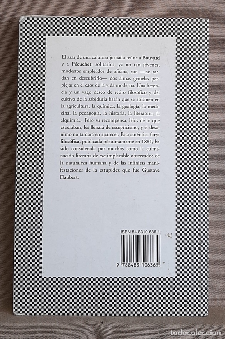 Libros de segunda mano: Bouvard y P&eacute;cuchet. Gustavo Flaubert. - Foto 3