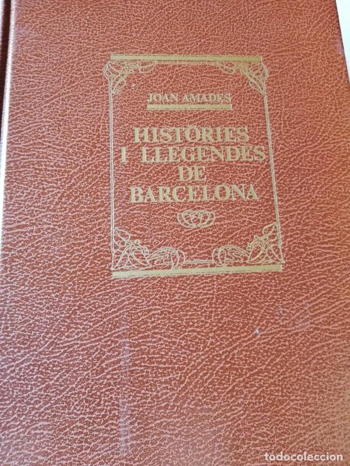 Libros de segunda mano: HIST&Ograve;RIES I LLEGENDES DE BARCELONA - Foto 2