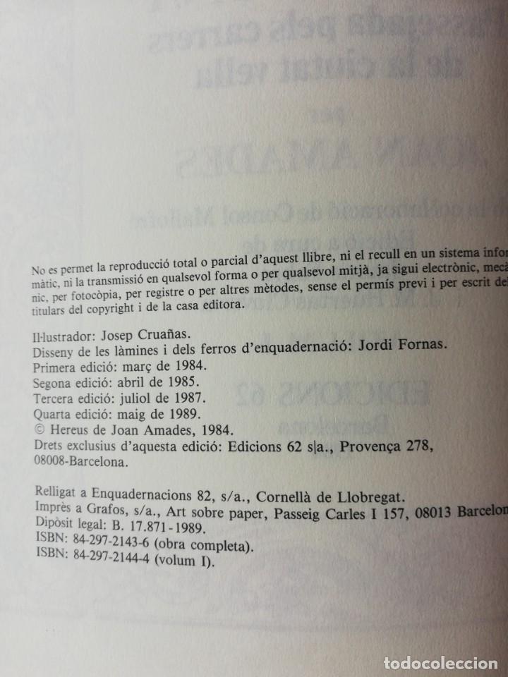 Libros de segunda mano: HIST&Ograve;RIES I LLEGENDES DE BARCELONA - Foto 3