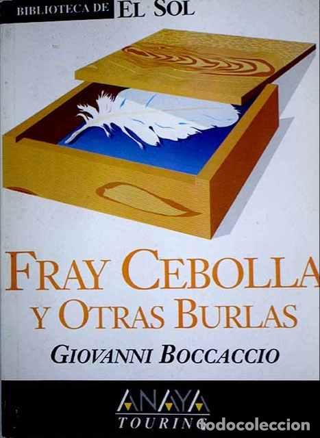 Libros de segunda mano: Fray Cebolla y otras burlas - Giovanni Boccaccio - Foto 1