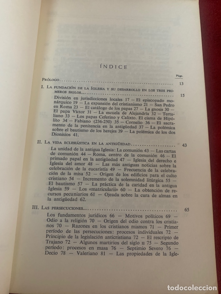 Libros de segunda mano: Historia de la Iglesia. Ludwing Hertling. - Foto 4