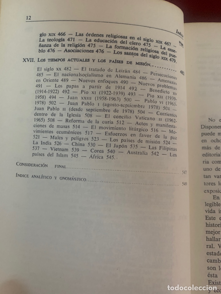 Libros de segunda mano: Historia de la Iglesia. Ludwing Hertling. - Foto 9