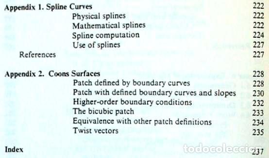 Libros de segunda mano: NUMERICAL CONTROL, MATHEMATICS AND APPLICATIONS - PIERRE BEZIER 1982 - VER INDICE - Foto 6