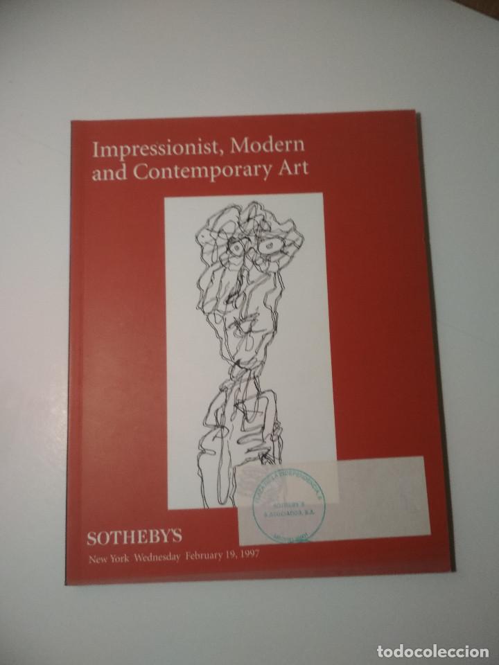 Libros de segunda mano: Libro arte subastas - Sothebys - Foto 1