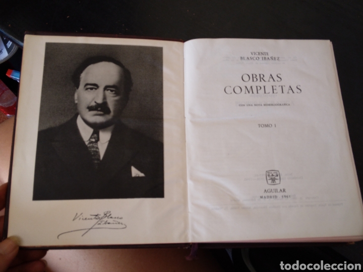 Libros de segunda mano: Blasco Ib&aacute;&ntilde;ez. Obras completas. ( 3 tomos) - Foto 6