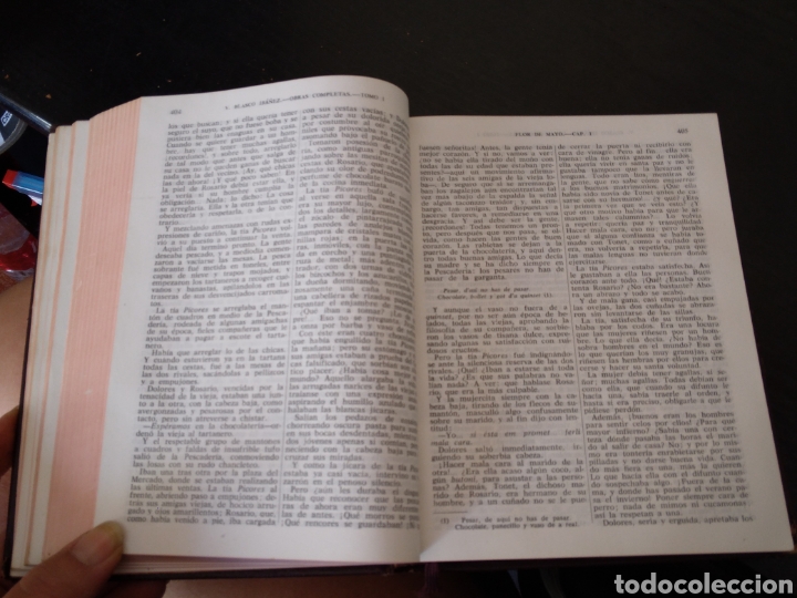 Libros de segunda mano: Blasco Ib&aacute;&ntilde;ez. Obras completas. ( 3 tomos) - Foto 8