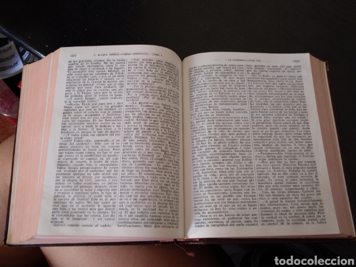 Libros de segunda mano: Blasco Ib&aacute;&ntilde;ez. Obras completas. ( 3 tomos) - Foto 9