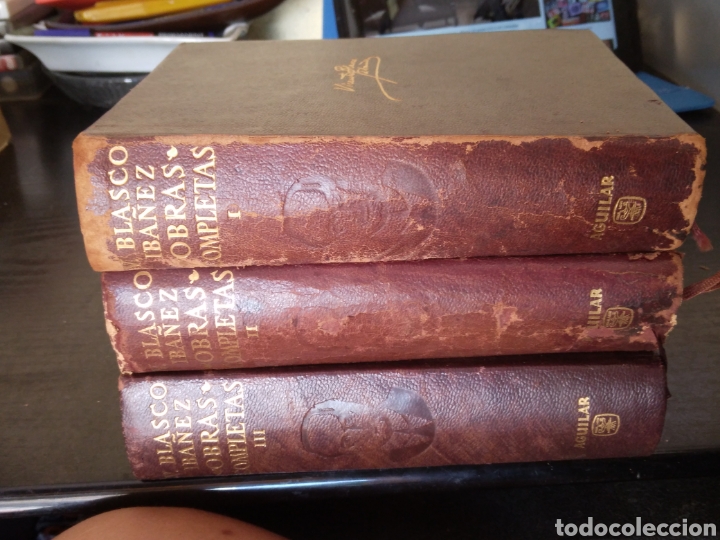 Libros de segunda mano: Blasco Ib&aacute;&ntilde;ez. Obras completas. ( 3 tomos) - Foto 1