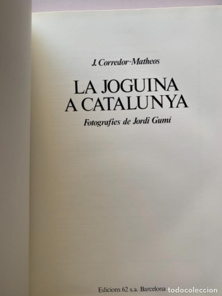 Libros de segunda mano: La Joguina a Catalunya, - Foto 2