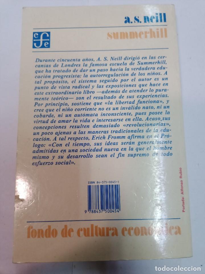 Libros de segunda mano: A.S. NEILL Summerhill SA9942 - Foto 2