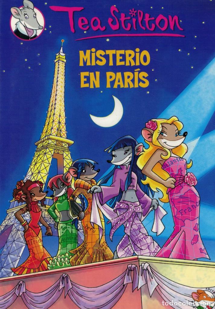 Libros de segunda mano: Tea Stilton, Misterio en Par&iacute;s - Foto 1