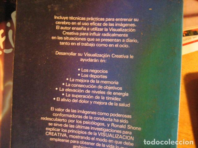 Libros de segunda mano: VISUALIZACI&Oacute;N CREATIVA / RONALD SHONE / EDAF - Foto 3