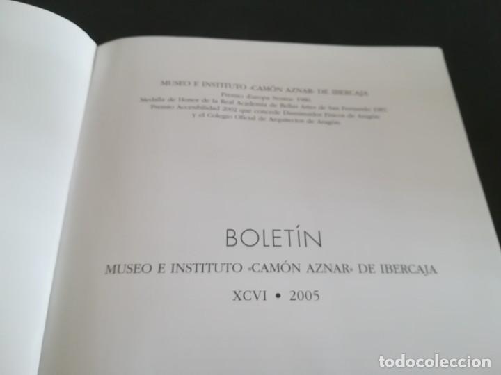 Libros de segunda mano: BOLETIN MUSEO INSTITUTO CAMON AZNAR / XCVI 2005 / AR703 - Foto 5