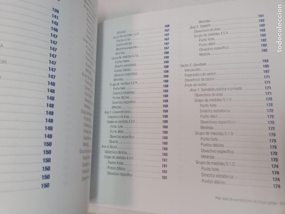 Libros de segunda mano: Plan xeral de normalizaci&oacute;n da lingua galega SA9977 - Foto 2