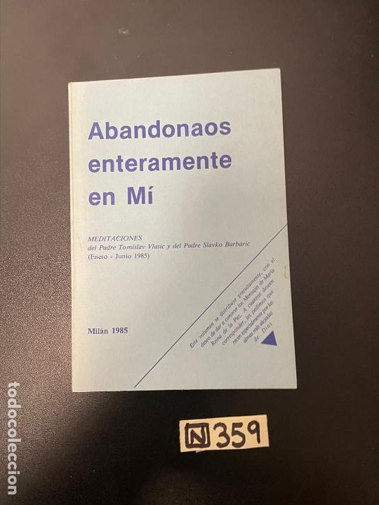 Libros de segunda mano: Abandonados enteramente en mi - Foto 1