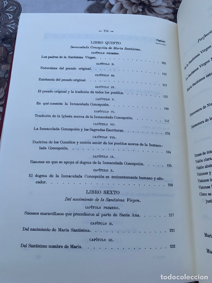 Libros de segunda mano: Historia de la Sant&iacute;sima Virgen Mar&iacute;a. Tomo I. - Foto 11