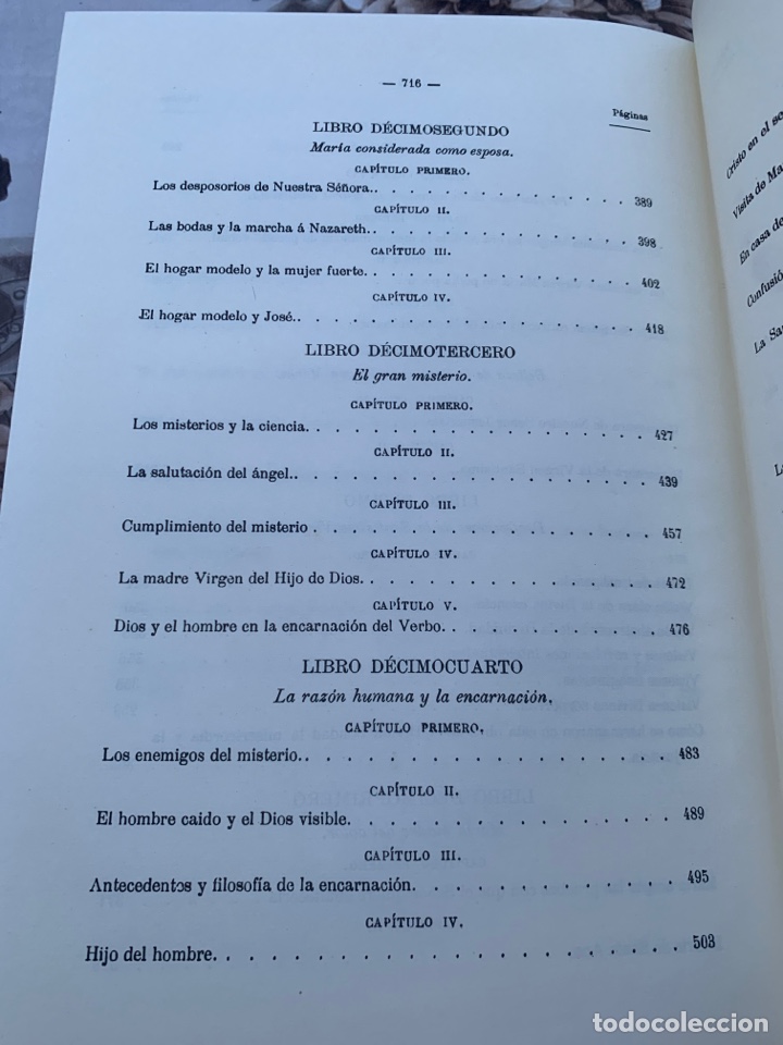 Libros de segunda mano: Historia de la Sant&iacute;sima Virgen Mar&iacute;a. Tomo I. - Foto 13