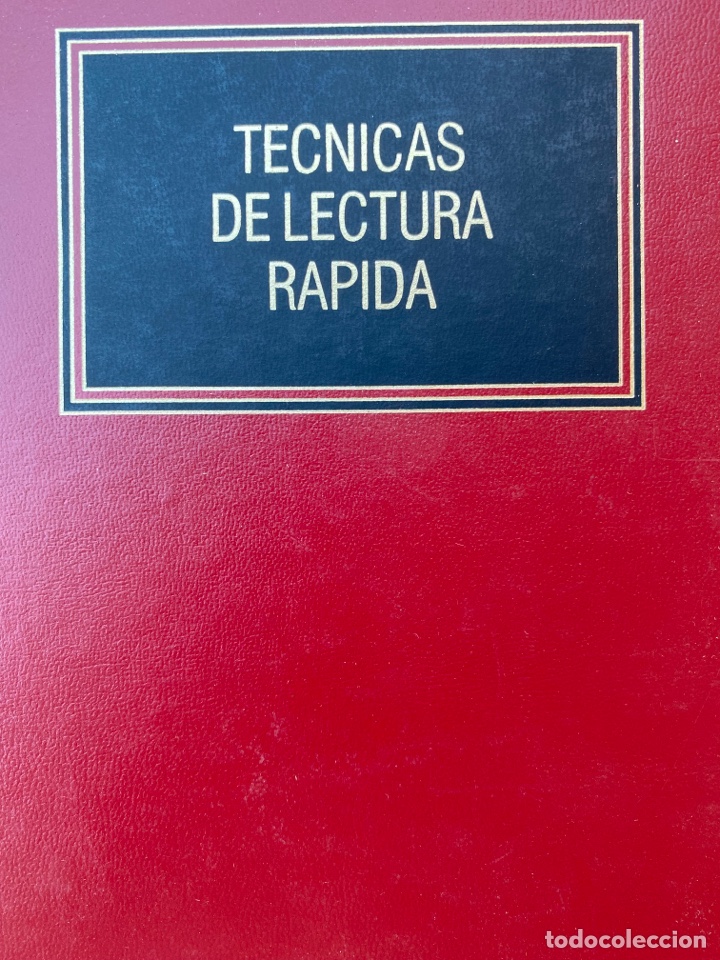 Libros de segunda mano: T&Eacute;CNICAS DE LECTURA R&Aacute;PIDA. EDICIONES DEUSTO. 1993 - Foto 1
