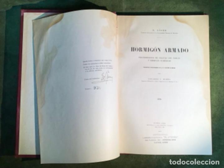 Libros de segunda mano: HORMIG&Oacute;N ARMADO, B. L&Ouml;SER 1939 - Foto 2