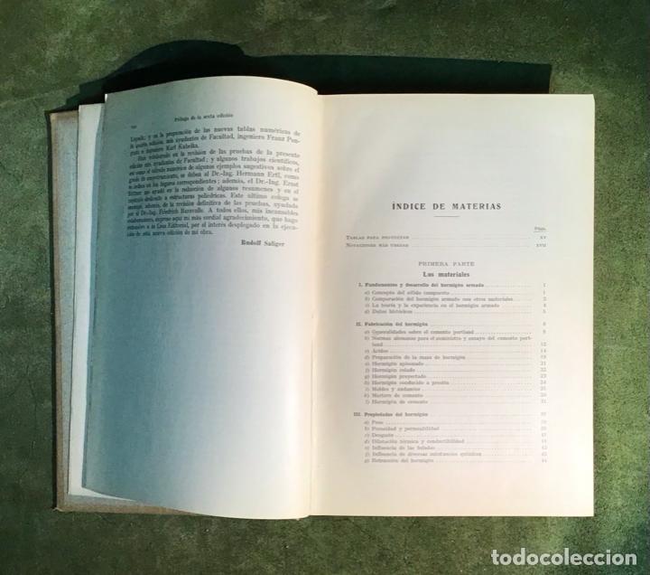 Libros de segunda mano: EL HORMIG&Oacute;N ARMADO, R. SALIGER 1940 - Foto 5