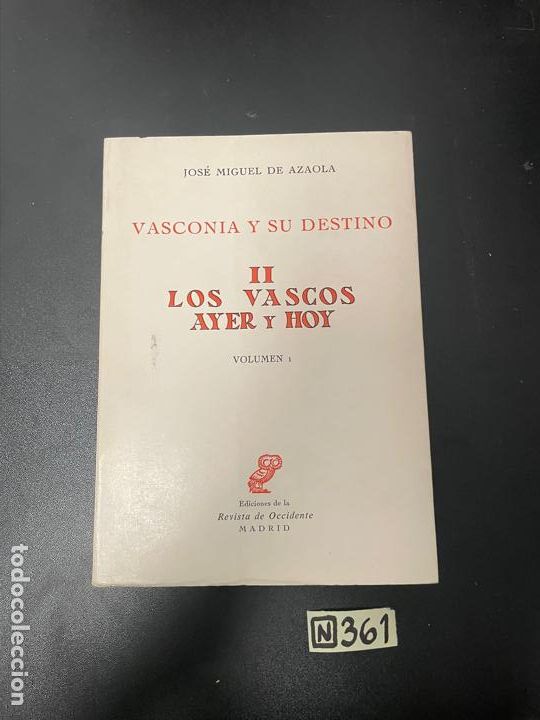 Libros de segunda mano: II Los Vascos ayer y hoy - Foto 1