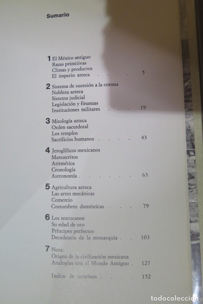 Libros de segunda mano: EL MUNDO DE LOS AZTECAS. PRESCOTT - Foto 2