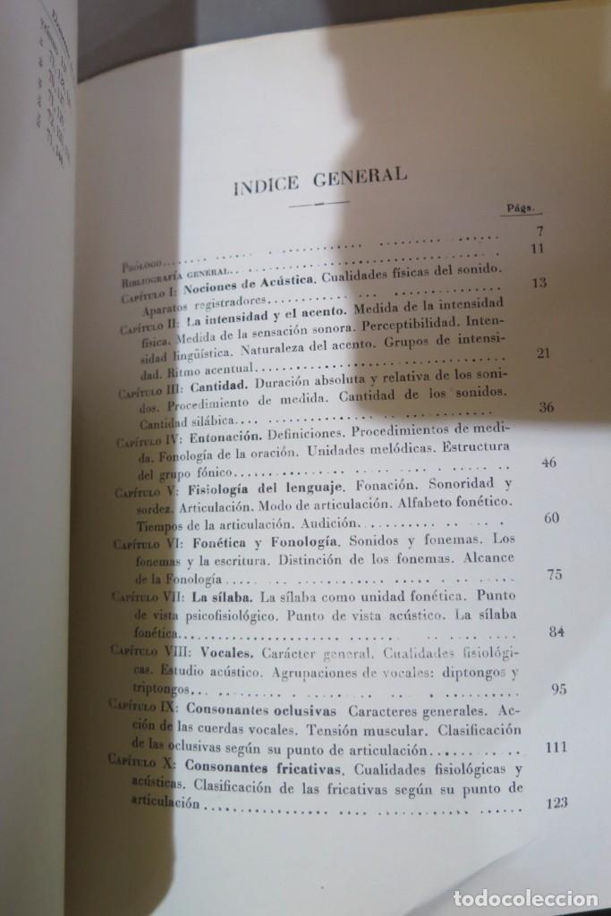 Libros de segunda mano: FONETICA GENERAL. GILI GAYA - Foto 2