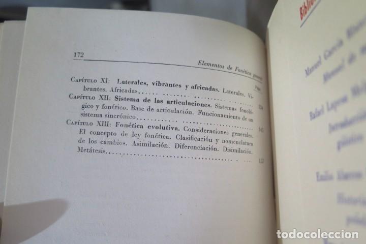 Libros de segunda mano: FONETICA GENERAL. GILI GAYA - Foto 3