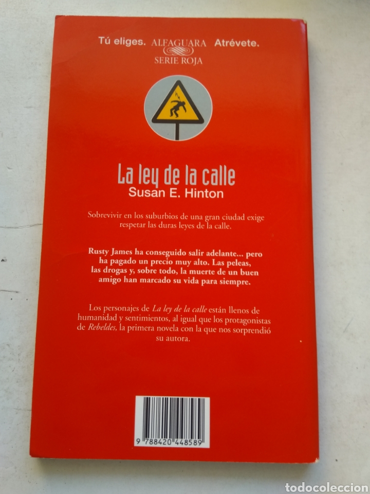 Libros de segunda mano: LA LEY DE LA CALLE/SUSAN E. HINTON - Foto 3