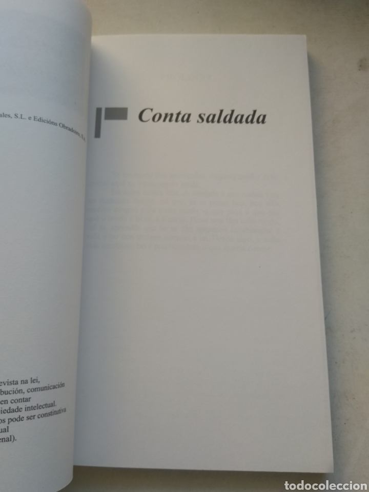 Libros de segunda mano: CONTA SALDADA/SUSO DE TORO - Foto 2