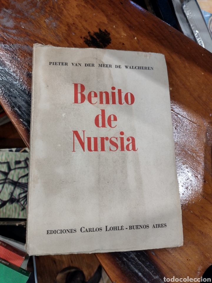 Libros de segunda mano: Benito de Nursia . Pieter Van der Meer de Walcheren - Foto 1