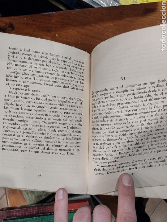 Libros de segunda mano: Benito de Nursia . Pieter Van der Meer de Walcheren - Foto 2