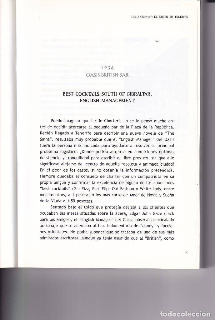 Libros de segunda mano: EL SANTO EN TENERIFE - LESLIE CHARTERIS - Foto 3