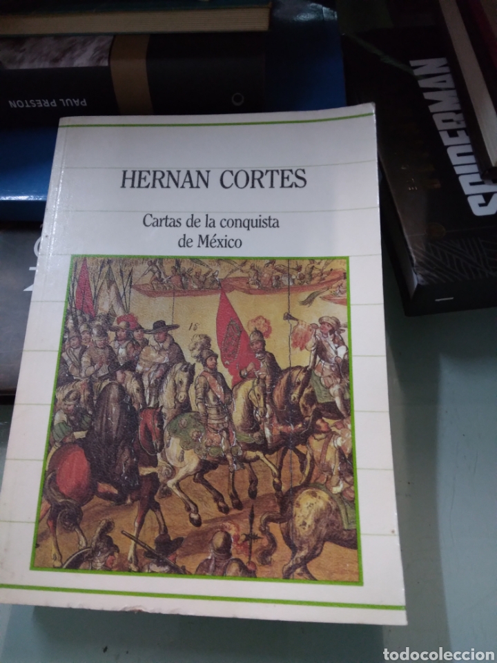 Libros de segunda mano: Hernan Cortes, Cartas de la conquista de M&eacute;xico, - Foto 1