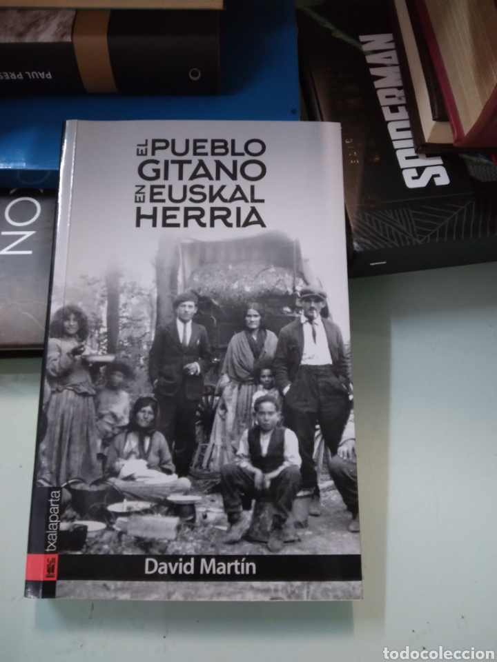 Libros de segunda mano: David Martin, El pueblo gitano en Euskal Herria, Txalaparta - Foto 1