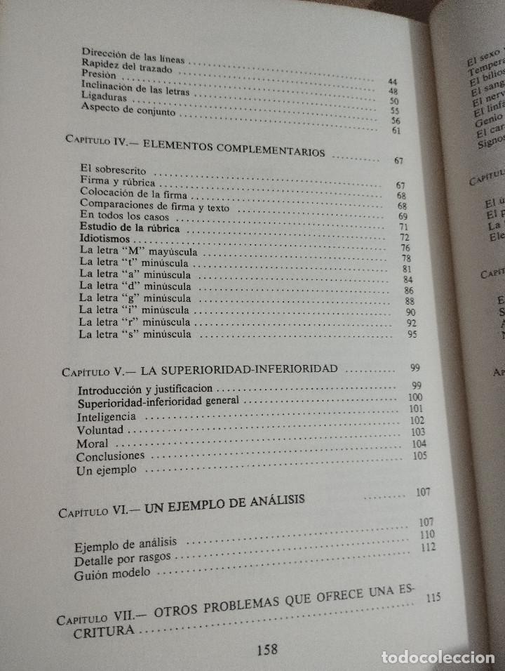 Libros de segunda mano: GRAFOLOG&Iacute;A ELEMENTAL (MAURICIO XANDR&Oacute;) - Foto 4