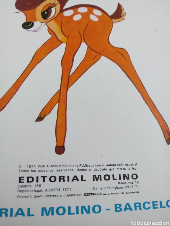 Libros de segunda mano: Bambi y sus amigos de W.Disney - Foto 6