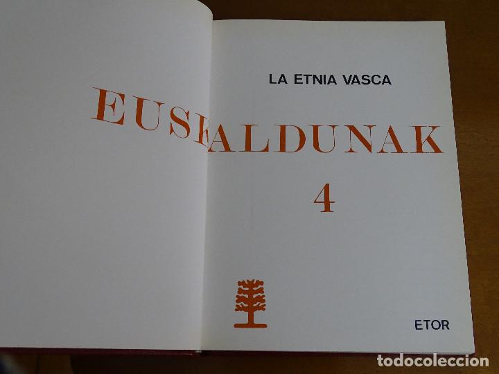 Libros de segunda mano: Euskaldunak. La etnia vasca. Vol. 4. - Foto 2