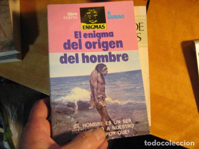 Libros de segunda mano: EL ENIGMA DEL ORIGEN DEL HOMBRE - P. GUIRAO - Foto 1