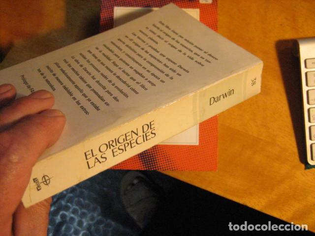 Libros de segunda mano: DARWIN EL ORIGEN DE LAS ESPECIES, EDAF BOLSILLO BUEN ESTADO - Foto 2