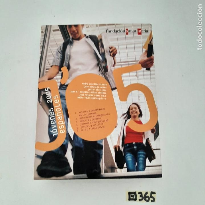 Libros de segunda mano: j&oacute;venes espa&ntilde;oles 2005 - Foto 1