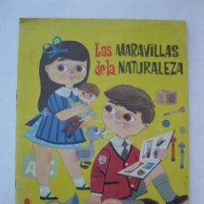 Libros de segunda mano: LAS MARAVILLAS DE LA NATURALEZA - CUADERNO PARA COLOREAR - PRODUCCIONES EDITORIALES - AÑO 1981.