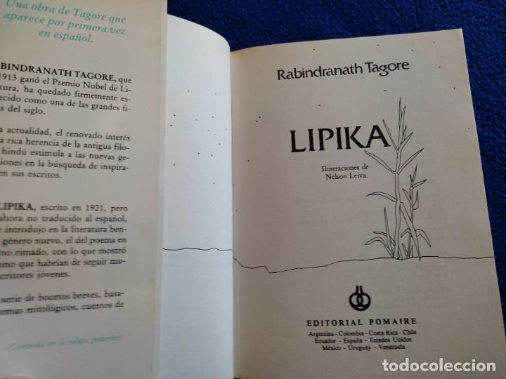 Libros de segunda mano: LIPIKA Rabindranath Tagore Editorial Pomaire 1981 - Foto 5