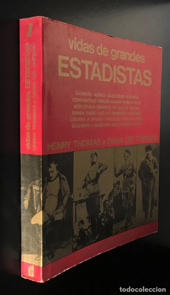 Libros de segunda mano: Vidas de Grandes Estadistas de Henry Thomas e Dana Lee Thomas - Foto 5