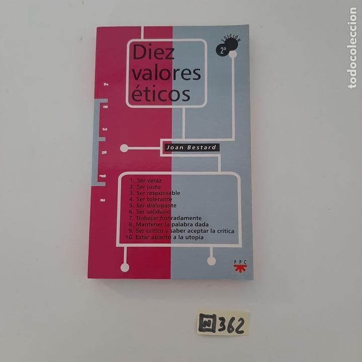 Libros de segunda mano: Diez valores &eacute;ticos - Foto 1