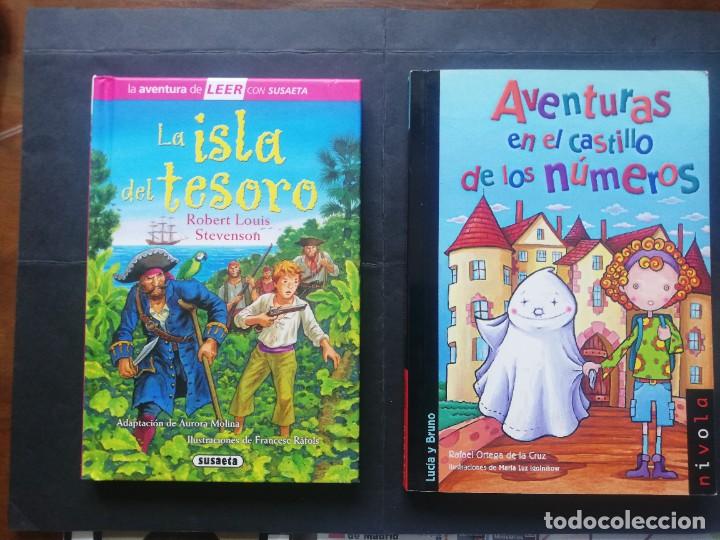 Libros de segunda mano: AVENTURA EN EL CASTILLO DE LOS NUMEROS Y LA ISLA DEL TESORO - Foto 1