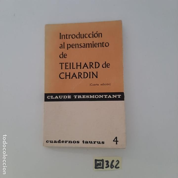 Libros de segunda mano: Introducci&oacute;n al pensamiento de Teilhard de Chardin - Foto 1
