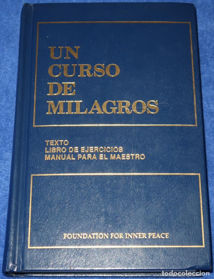 Libros de segunda mano: Un curso de milagros - Foundation inner pace - Editorial Oc&eacute;ano (2007) - Foto 1