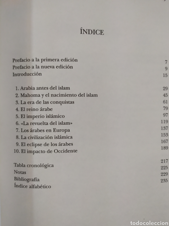 Libros de segunda mano: LOS &Aacute;RABES EN LA HISTORIA / BERNARD LEWIS / 1&ordf;ed.1996. EDHASA - Foto 2