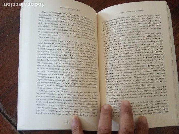 Libros de segunda mano: La amenaza del cambio climatico.- Tim flannery. - Foto 3